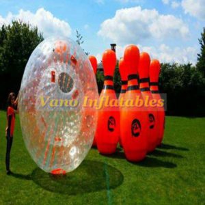 Human Ball Game Inflatable Skittle - ZorbingBallz.com