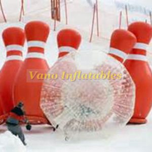 Zorb Ball Bowling Pin | Inflatable Zorb Bowling Track
