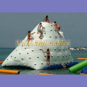 Inflatable Water Mountain - Climbing Wall Sports Game for Sale