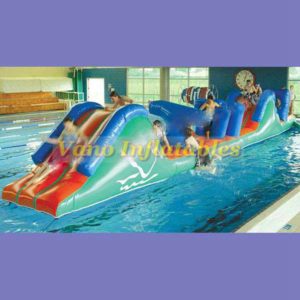 Inflatable Obstacle Course on Water - Outdoor Water Park Toys