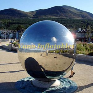 Mirror Sphere Inflatable - Chrome Mirror Ball Wedding Events