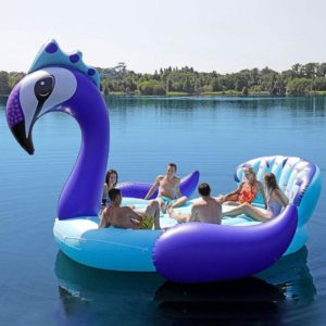 Lake Floats Inflatable Peacock - Wholesale Inflatable Floating Island